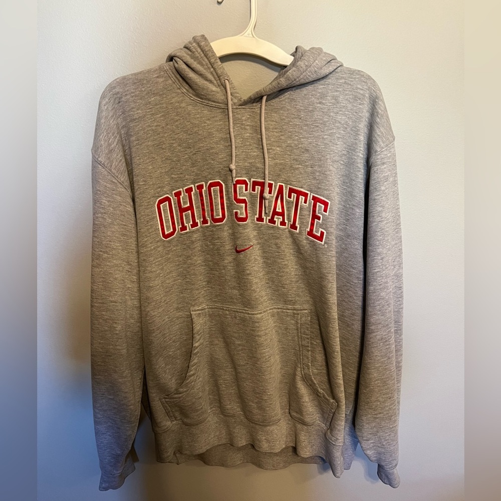 Nike Ohio State Gray Hoodie